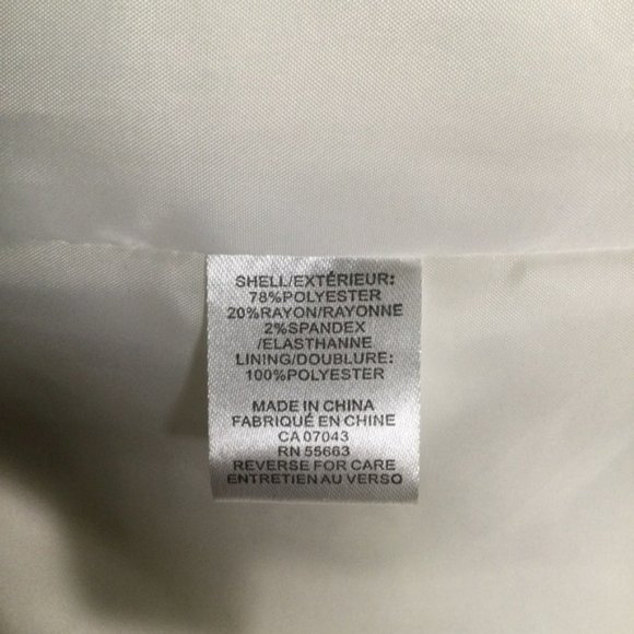 👛 (ANY 2/$35) KENAR Collarless Long Open Blazer with Pockets Med-Large - Picture 9 of 11